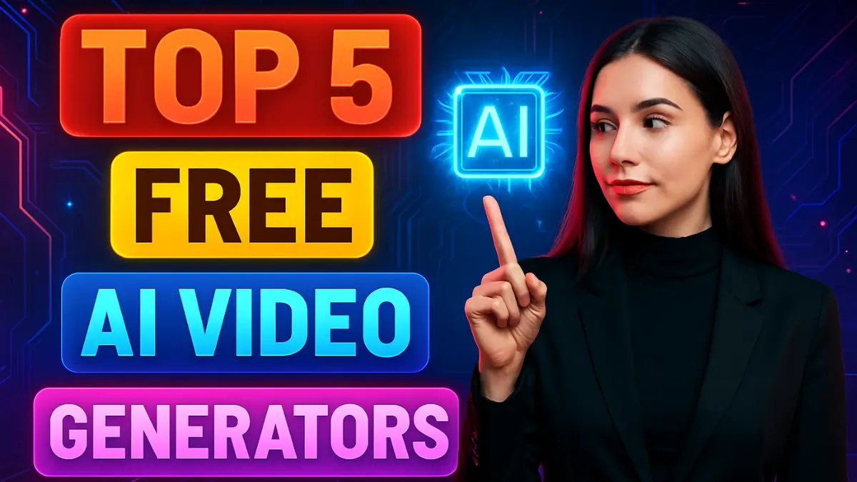 5 Free & Unlimited AI Video Generators